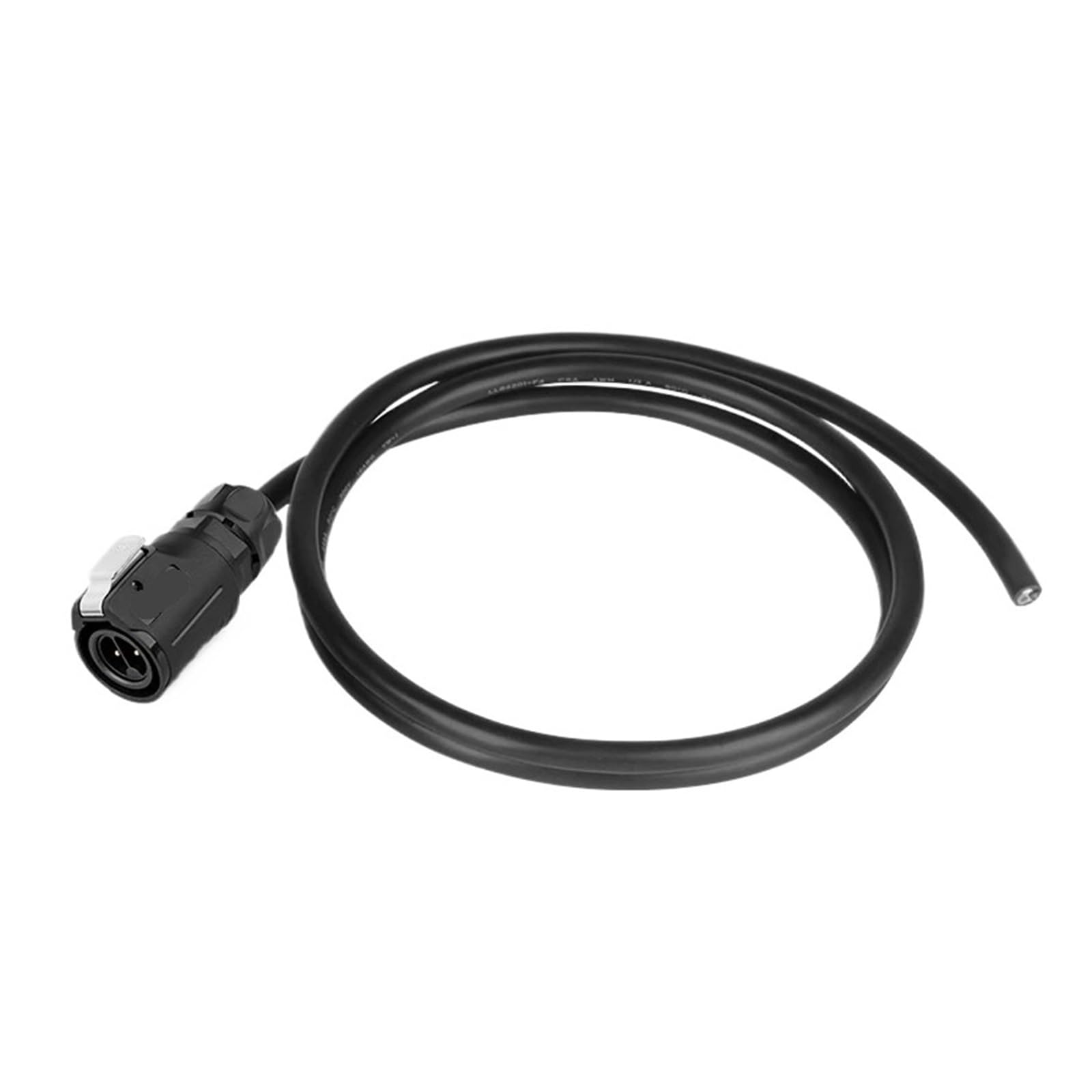 Enchufe extensión 1/2 Metro de 3 pines con conector de alimentación anticaídas