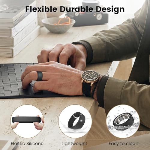 sylacor 8 Pack Ring Cover Compatible with Oura Ring Gen 4/4 Ceramic/Gen 3 - image 5
