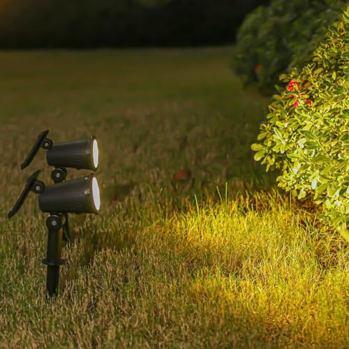 Solar Spot Lights Adjustable Angle Solar Spotlights Outdoor Waterproof - image 7