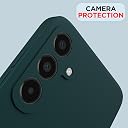 Pikkme Samsung Galaxy A15 5G Back Cover Camera Protection Shockproof Soft Matte Silicone Back Case for Samsung Galaxy A15 5G (Green) gallery image