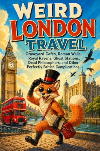 WEIRD LONDON TRAVEL: Graveyard Cafés, Roman Walls, Royal Ravens, Ghost Stations, Dead Philosophers, and Other Perfectly British Complications (SparkTrail Weird Europe Travel Book 11) (English Edition)