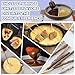 Party Desserts Electric Fondue Pot Set with 2 Pots, Candy & Chocolate Melting Pot, Melting Chocolate Warmer for Dipping, Fondue Pot Electric Set, Fondue Forks Included, 2.5 Cups, Brown