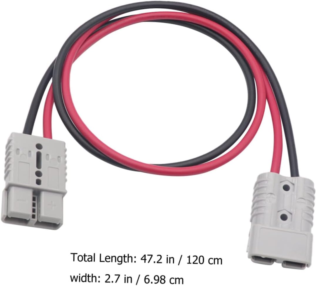 175a 600v Connector Cable 6awg Car Battery Wire Extender Cable for Motor Tractor