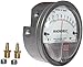 Dwyer® Magnehelic® Differential Pressure Gage, 2310, Zero Center Range: 5-0-5