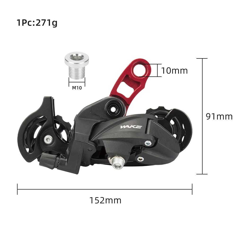 Dérailleur Arrière VTT VTT 9/27 Vitesses à Montage Direct Vélo