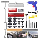 Sonrinss T-Bar Dent Puller - Car Dent Puller Remover Set, Dent Hammer, Car Dent Removal Tool Suitabl