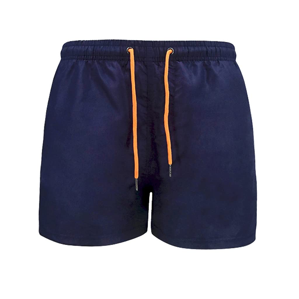 Men Casual Breathable Work Pants Pockets Beach Solid Color Sport Shorts Mens Short Jogger Pant with Pocket Black