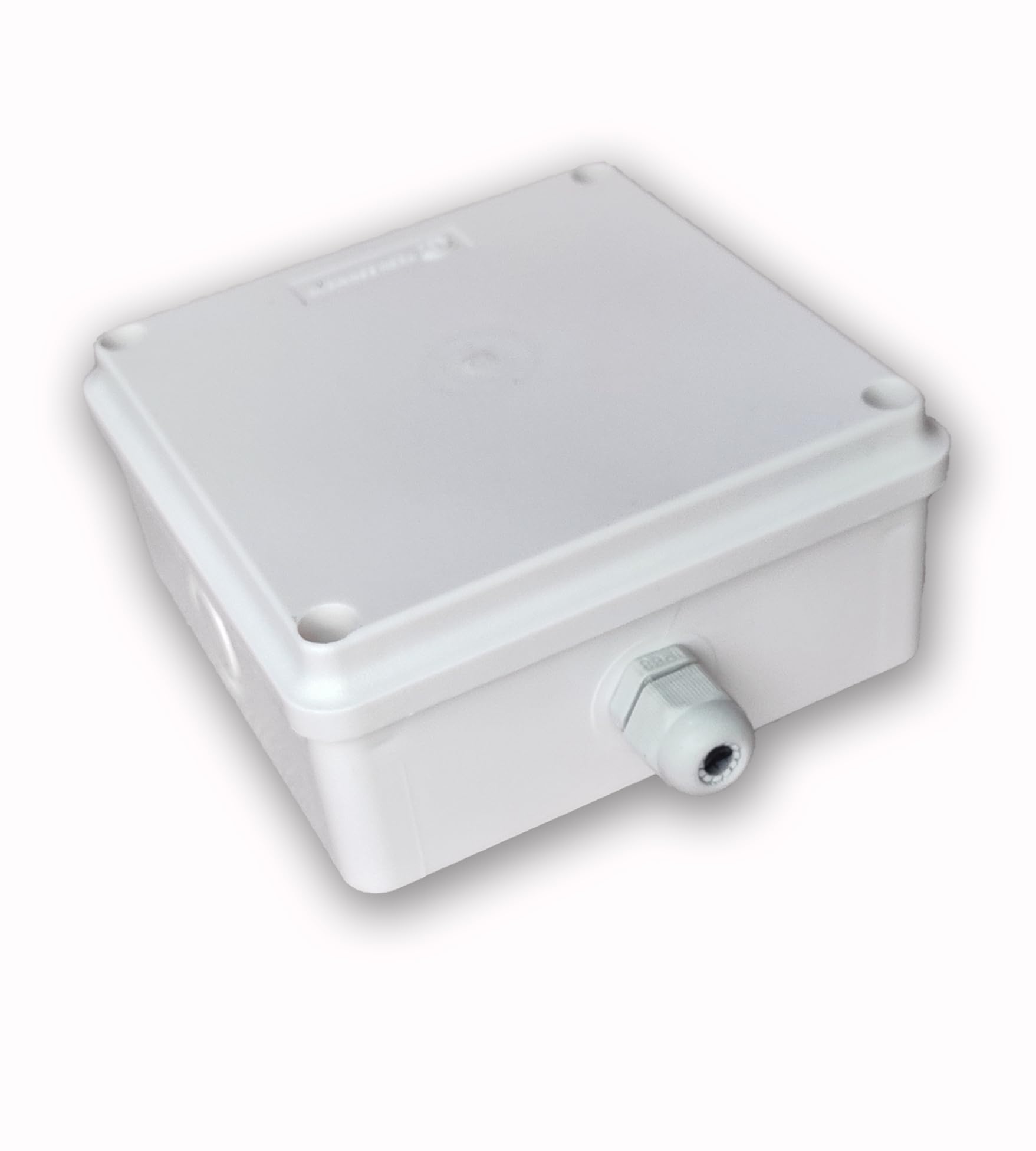 Nagar Infotech Heavy Duty Waterproof PVC Junction Box For CCTV Camera, 5x5 Inch, White, With Cable Gland-picture-14