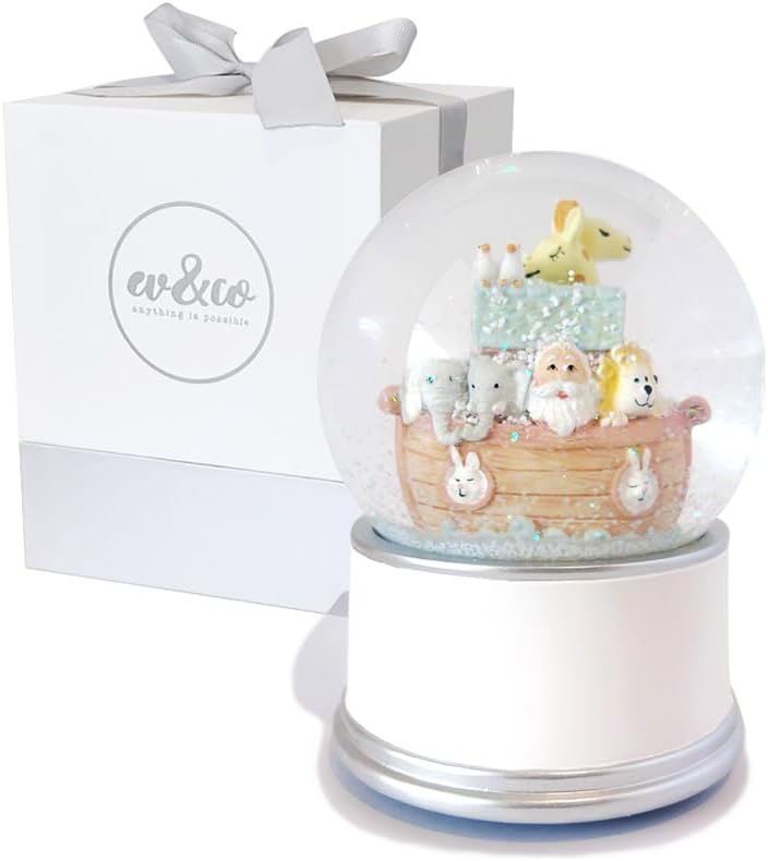 The Bradford Exchange Forever In My Heart Musical Glitter Globe 2016 COA A2366