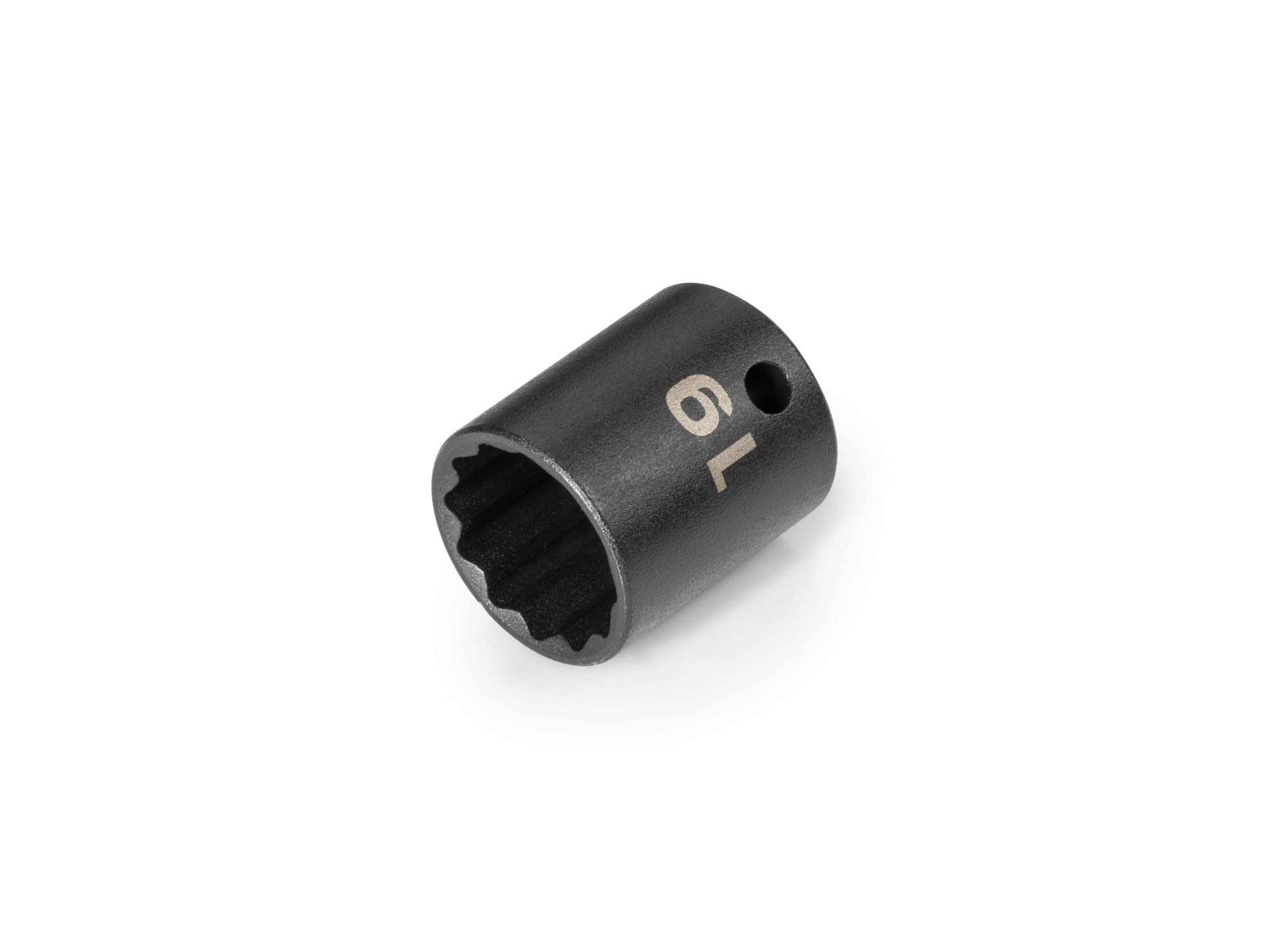 TEKTON 3/8 Inch Drive x 19 mm 12-Point Impact Socket | SID12319