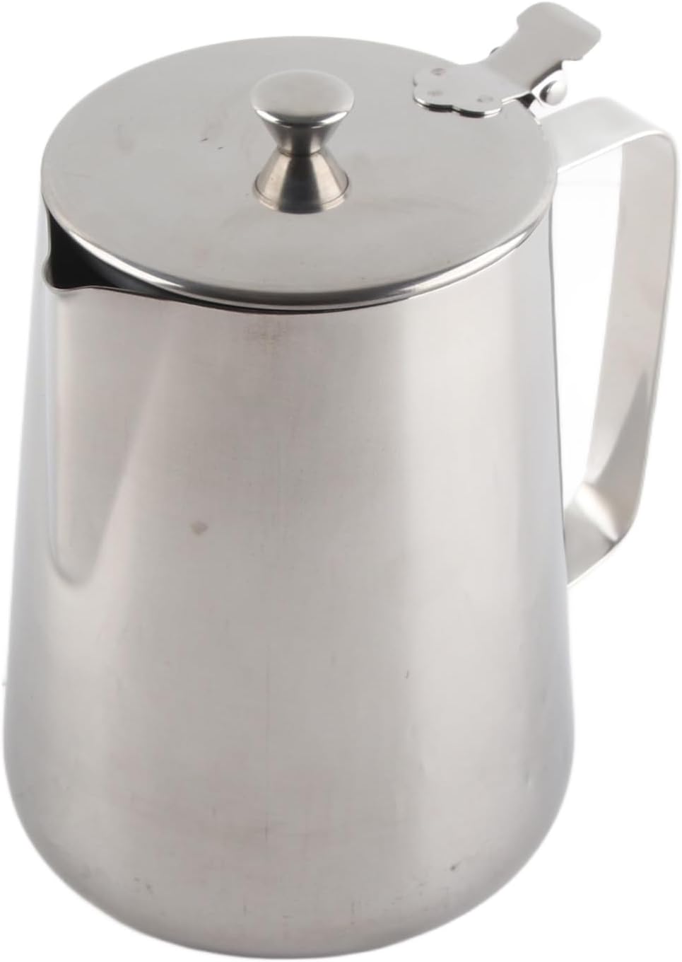Stainless Steel Milk Frothing Pitcher with Lid for Latte Coffee Art, Small 3oz Creamer Jug, Metal Barista Set, Mini Cup for Health Gear Coffee (2000ml)
