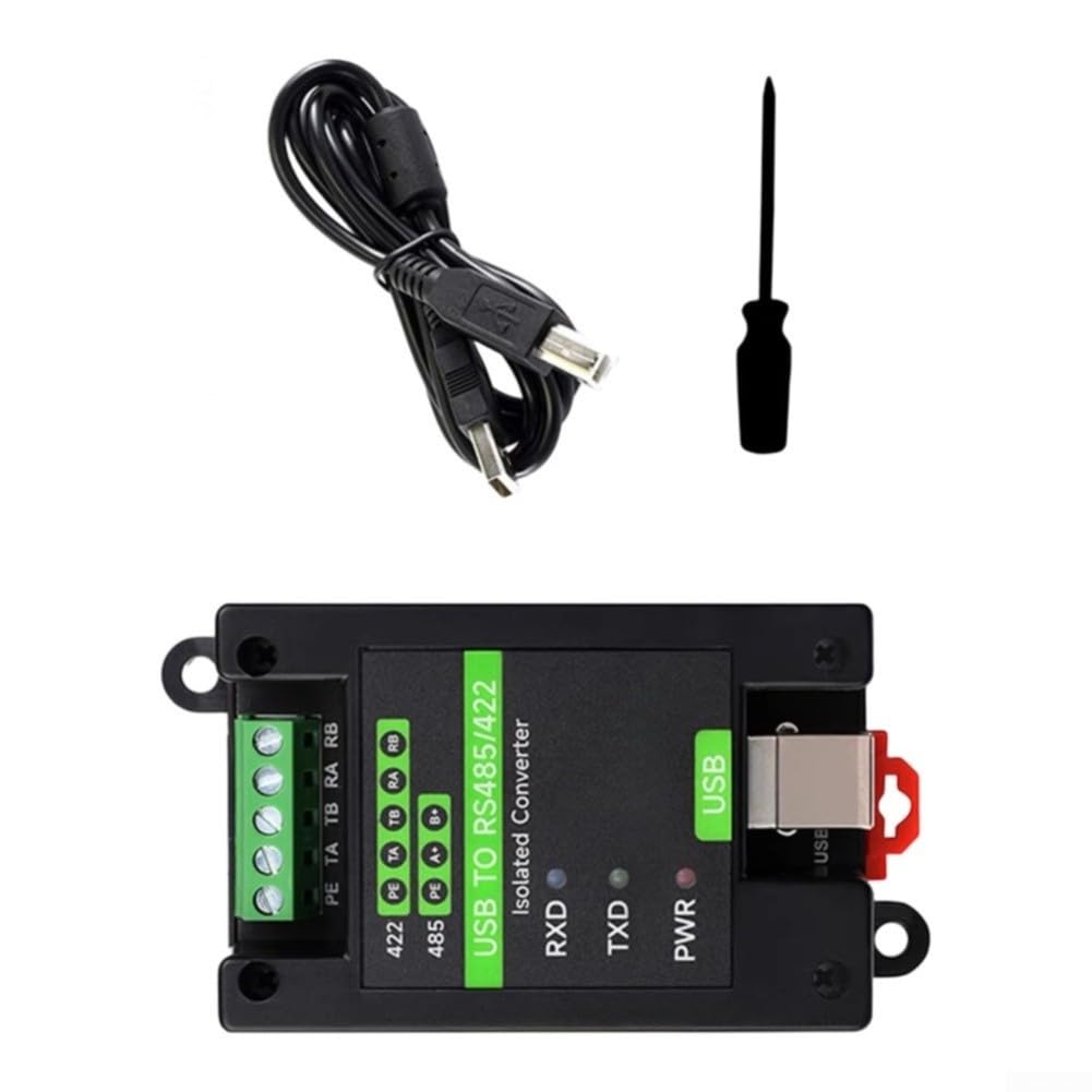 USB convertidor serie montaje en carril carcasa ABS