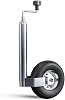 Cartrend 80144 Trailer support wheel for camping and transport trailers galvanized 48 mm pneumatic tires