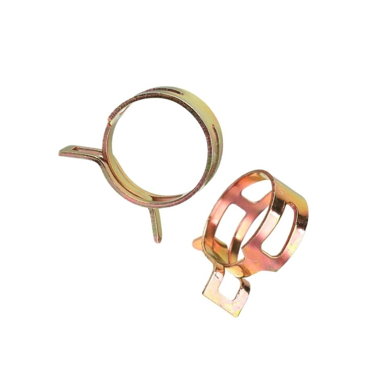 100/115/155/165pcs Spring Hose Clamps - 6-22mm Metal Fastener Accessories for Fuel, Oil, Water, and Tubes(165PCS)