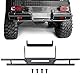 ZuoLan XUNJIAJIE Metal Rear Bumper Hintere Stoßstange for TRX6 6x6 1/10 RC Crawler Car Upgrade Parts