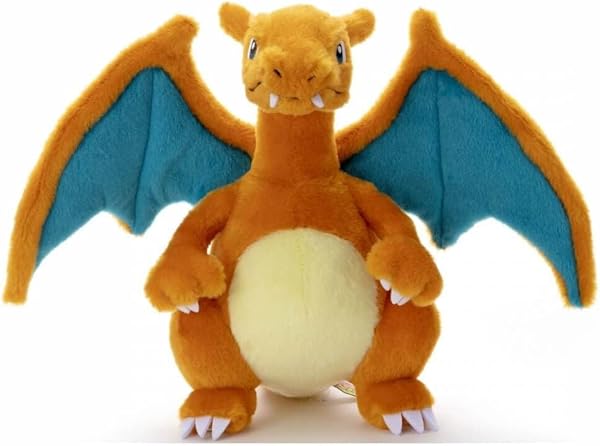 タカラトミーアーツ(TAKARATOMY A.R.T.S) ポケットモンスター ポケモン キミにきめた! ぬいぐるみ リザードン 幅約27cm - 1