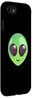 Vista 33 de iPhone 12 Pro Max Emoticon Alien Face Extraterrestre Alien Case