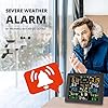 Weather Station - Digital Weather Forecast with 10 Inch Screen, Rain Gauge, Anemometer, Solar Radiation, Solar Powered