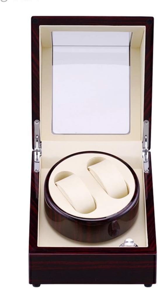 Watch Winders Watch Winder, Automatic Piano Paint Ultra Quiet 2+0 Shake Table Electric Motor Box Decoration Mechanical Watches Winding Boxs Watch Box