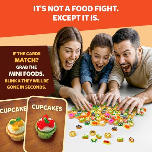 Gone in Seconds - Juego rápido de mini comida para niños y adultos miniatura 3