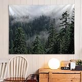 タペストリー ポスター 多機能壁飾り 自宅やお店の装飾 新居祝い 気分転換 壁掛け 木漏れ日の森 撮影用 背景 間仕切りカーテン おしゃれ インテリア雑貨