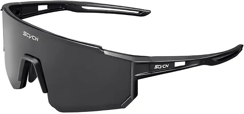 Óculos Esportivos Unissex para Ciclismo e Corrida com Antirreflexo Antirrisco e Proteção 400UV - SCVCN