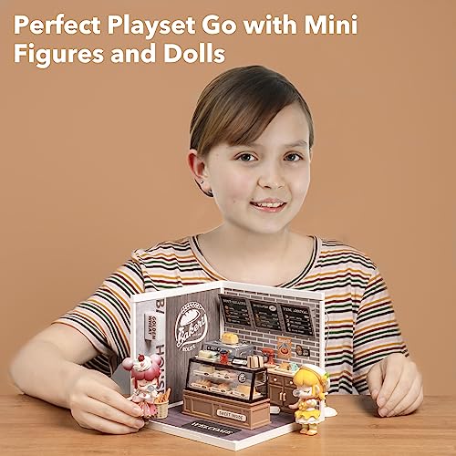 Rolife Plastic House Building Set Toy Diy Miniature Dollhouse Playset With Led For Mini Figures Construction Toys Diorama Kit Gifts For Teens Adults #TOP3