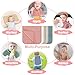 Accmor 6 Pack Muslin Burp Cloths 100% Cotton 20''x10'' Large Extra Soft and Absorbent Baby Burping Cloth for Boys Girls