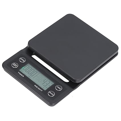 Coffee Scales, Clear Natural Accuracy Up to 0.1g Coffee Scale for Measure Jewelry for Measure Tea