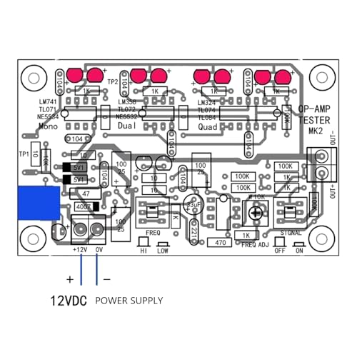 Testeur DIP 8 OpAmp : détectez les puces grillées et analysez vos circuits