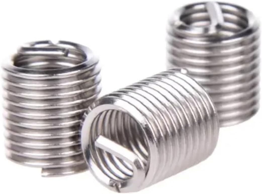 Screw Bushing Thread Repair Insert 20pcs M3x0.5 1D Wire Stainless Steel 304 Sleeve Helicoil Inserts(4D)