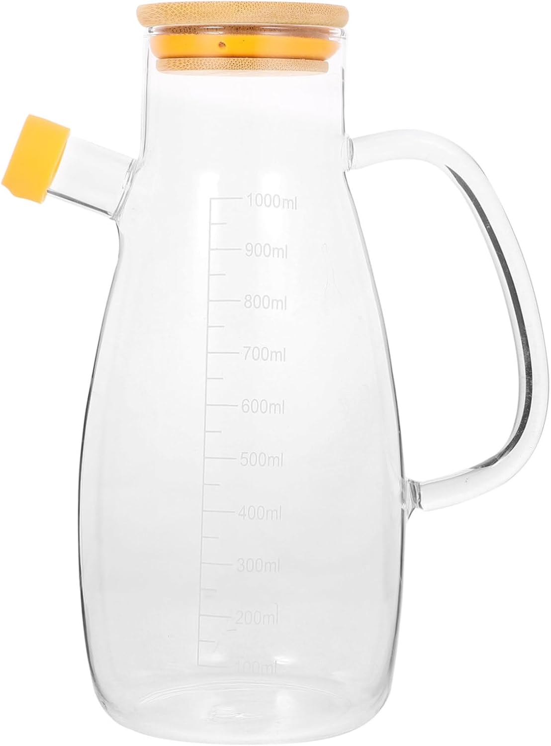 SHOWERORO Olive Oil Sprayer Glass Oil Bottle Dispenser Kitchen Sauce Bottle Spout