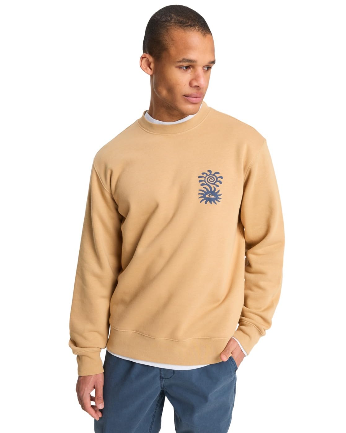 Quiksilver Salt Water Graphic Sweatshirt L