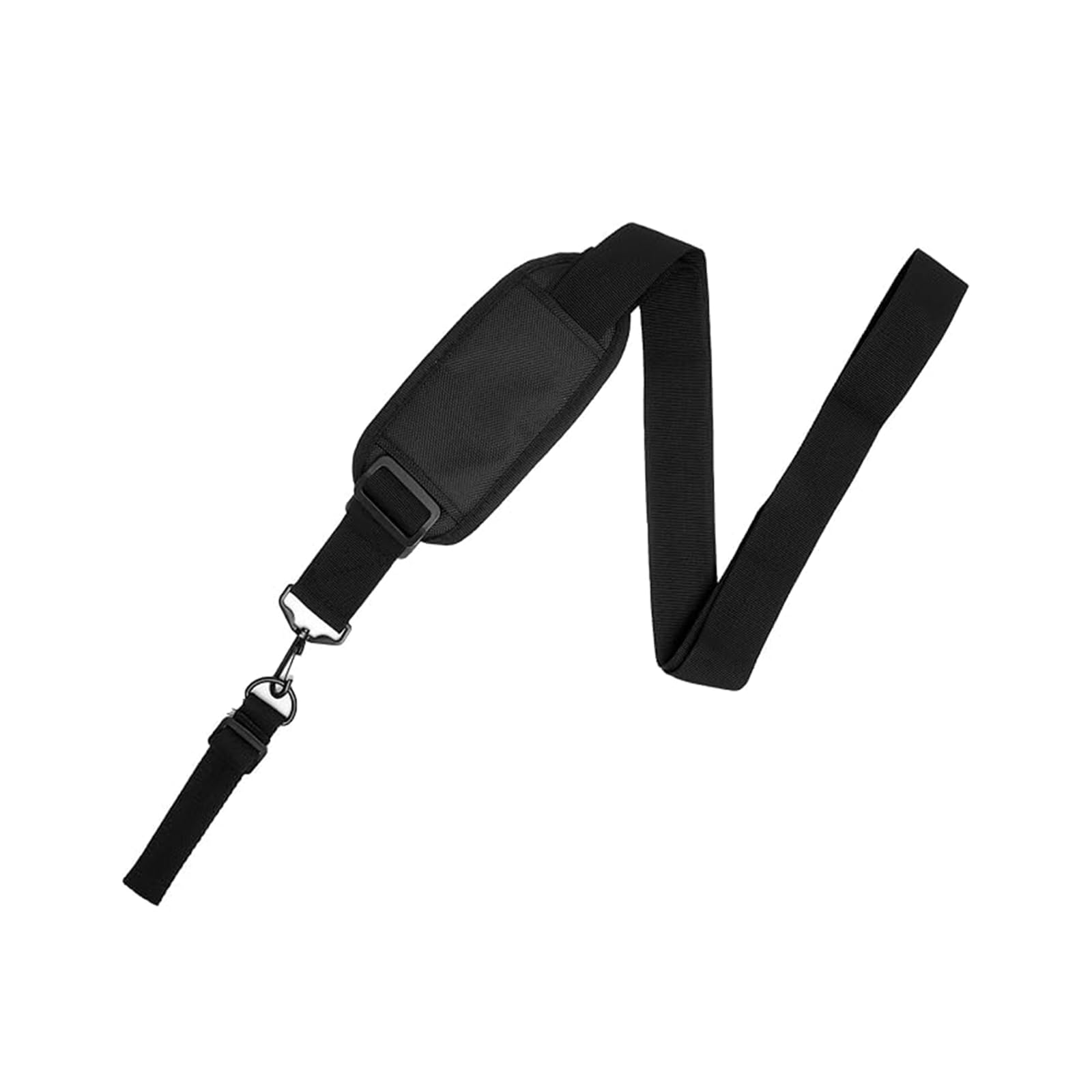 UOCAI Power Tool Shoulder Strap, strimmer shoulder strap Adjustable Lawn Trimmer Harness with Metal Buckle for Brush Cutter, Strimmer, Blower & Hedge Trimmer β HeavyβDuty Nylon, Black