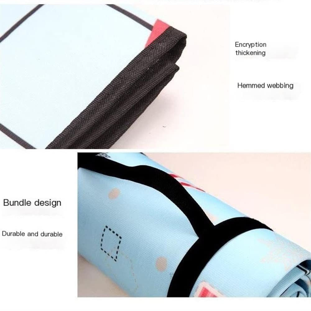 Coperta da Picnic Spessa Extra Grande Impermeabile Anti Sabbia Portatile Pieghevole Etnico Tappetino da Spiaggia Lavabile in Lavatrice per All'aperto Campeggio Escursionismo Giardino (L, XL, XXL