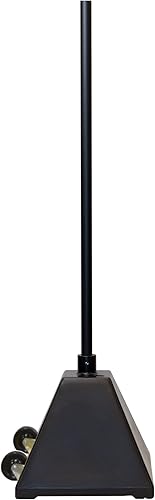 Miniatura 7 de Ideal Shield - Base de letrero portátil roja y soporte para letreros, 96 pulgadas de alto. Perfecto para entrega en acera. Incluye base de letrero