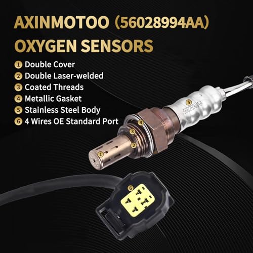 Sensor de Oxígeno O2 4 Piezas para Jeep y Dodge miniatura 3