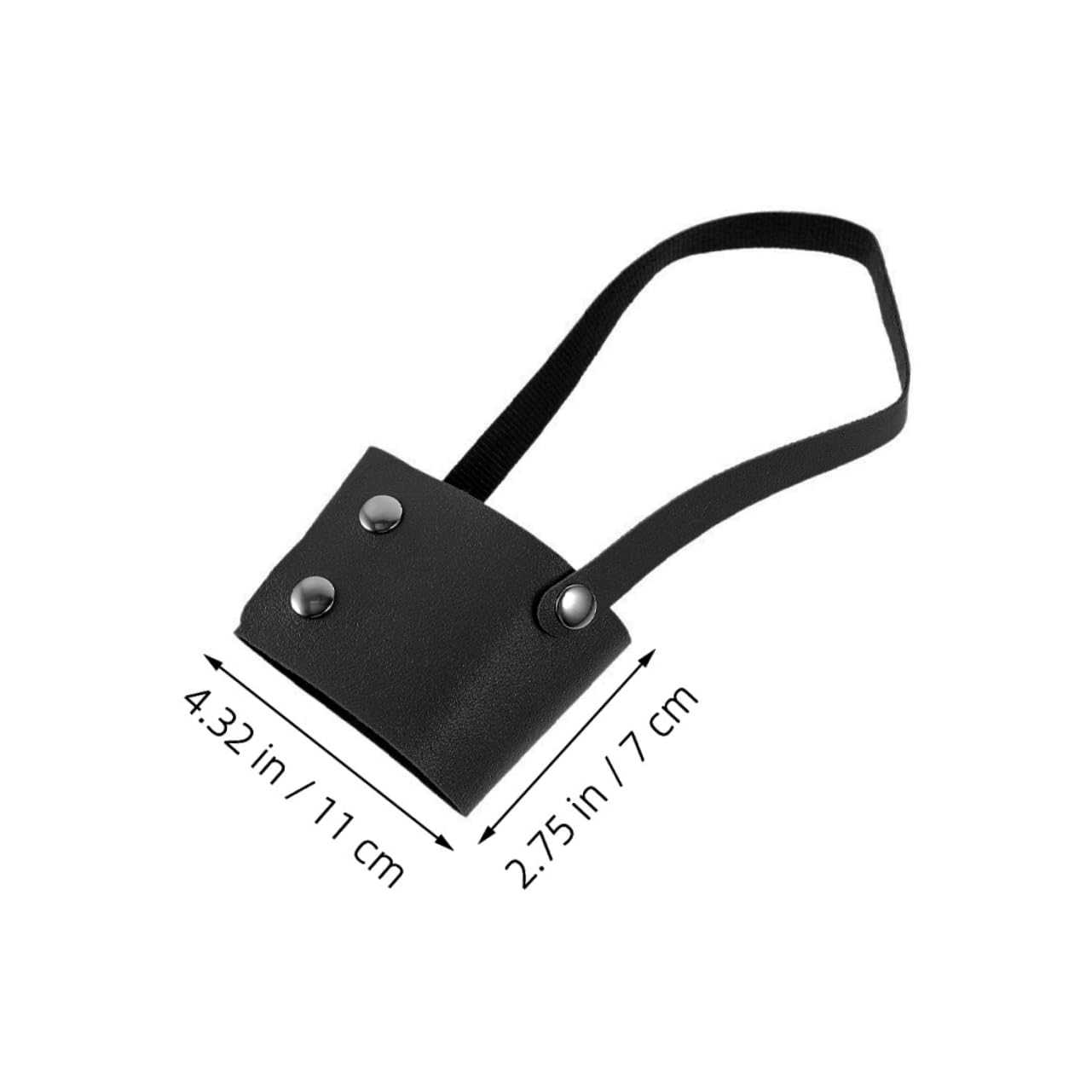 PLAFOPE 2Pcs Fake Coffee Cup Holder Drink Carrier with Shoulder Strap Insulated Drink Sleeve for Tea and Milk Tea Cups Black and Comfortable Design