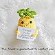 Dinghaole gestrickte Wolle Ananas Puppe Pocket Hug Positive Geschenke, Sternfrucht Mutmacher Geschenk für Frauen,Männer,Partner,Beste Freundin,Kollegen,Studenten
