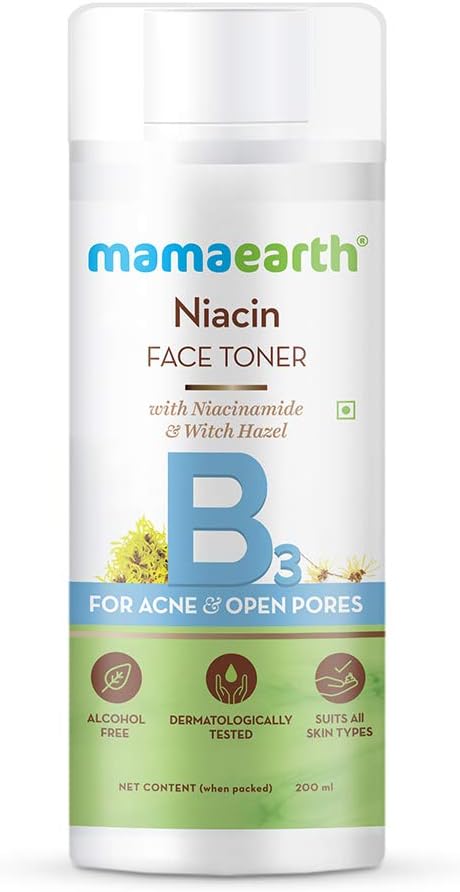Mamaearth Niacin Face Toner,Hydrating,Soothing For All, Pack of 1