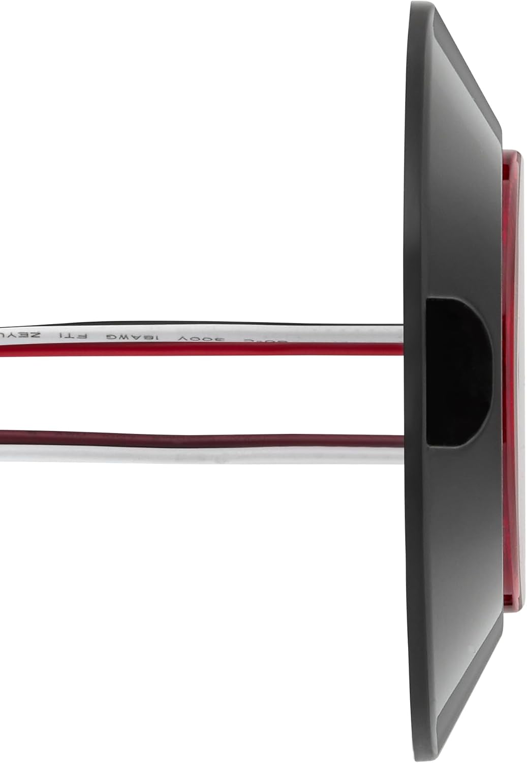 Maxxima 6" LED Oval Hybrid Stop/Turn/Tail & Back-Up for Trucks and Heavy Duty, Surface Mount