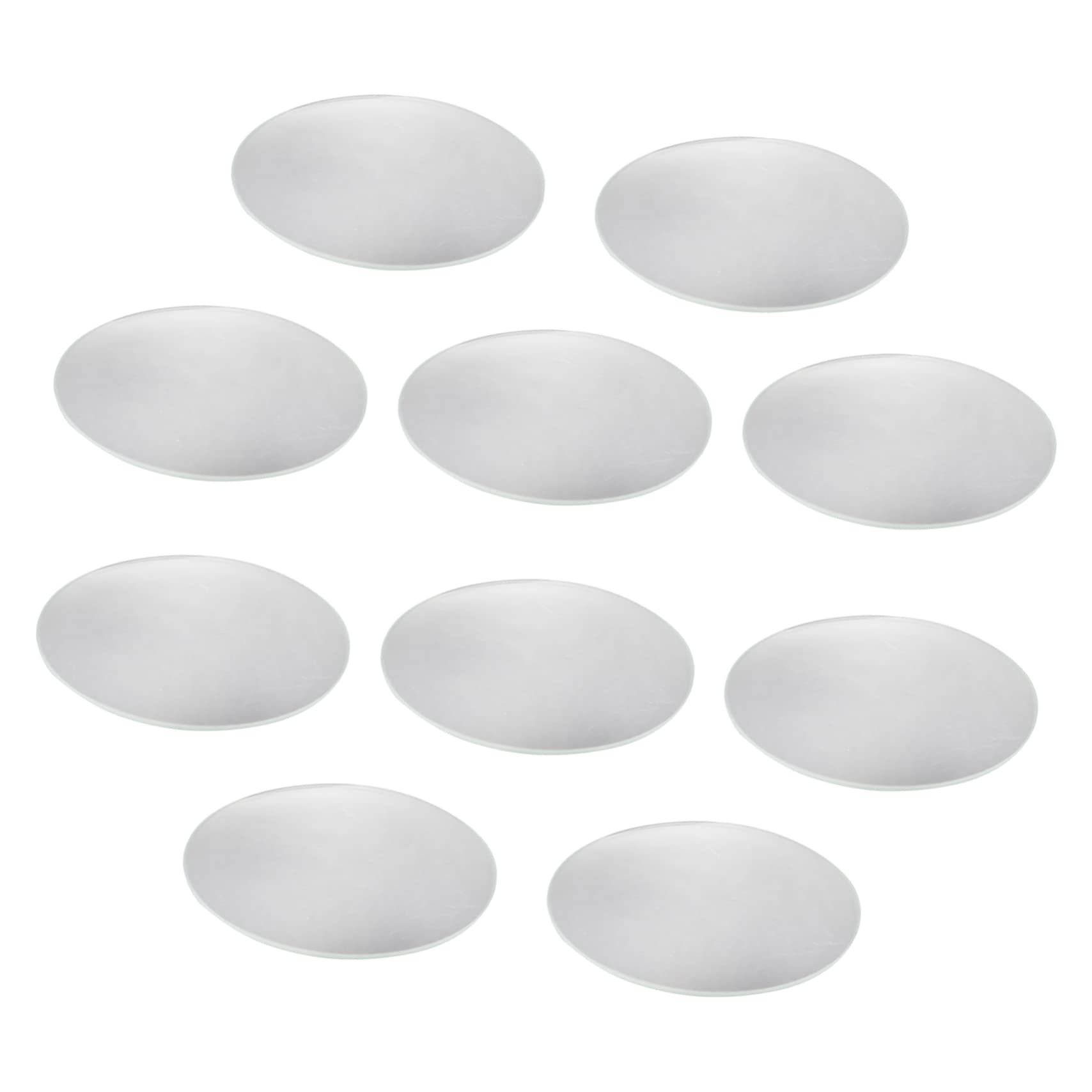 KICHOUSE 10 Pcs Watch Glass Clear Square Glasses Chemistry Lab Equipment Glasses with Lids Watch Replacement Parts Circle Glasses Clear Science Culture Dishes Beaker Lid Transparent