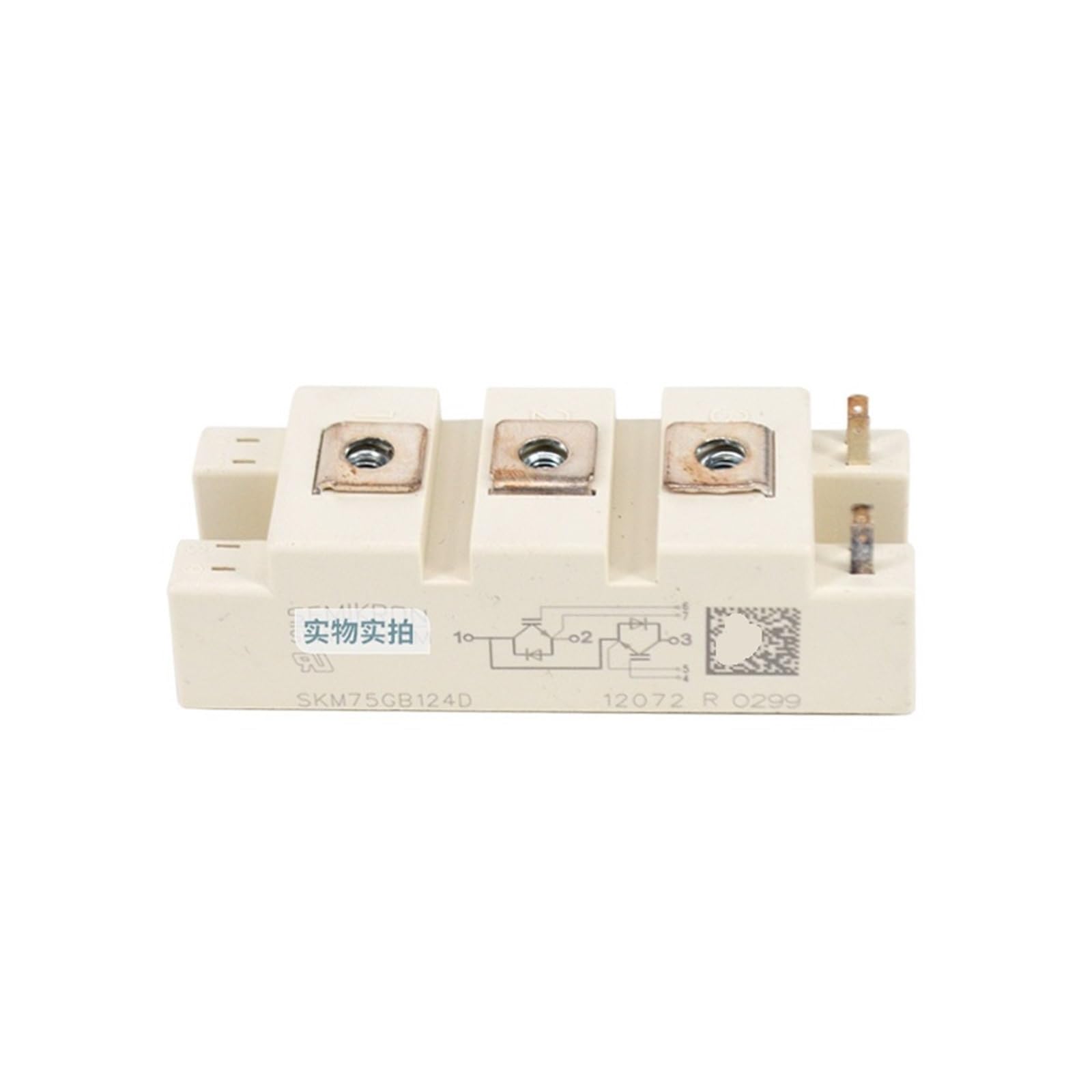 Boulons de module IGBT SKM75GB124D pour une dissipation thermique stable