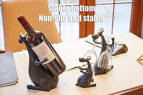 Casier à vin vertical compact avec structure stable pour comptoir de cuisine - 5