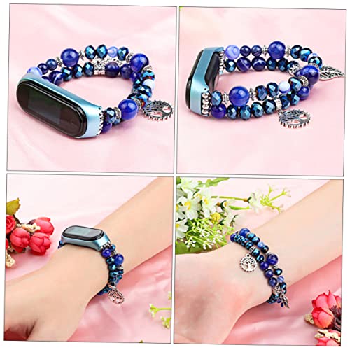 ARTIBETTER 1pc Jewelry Agate Strap for Elegant Crystal Watchband Comfortable Fit Design Fashionable Jewelry Accessory for Daily Wear4