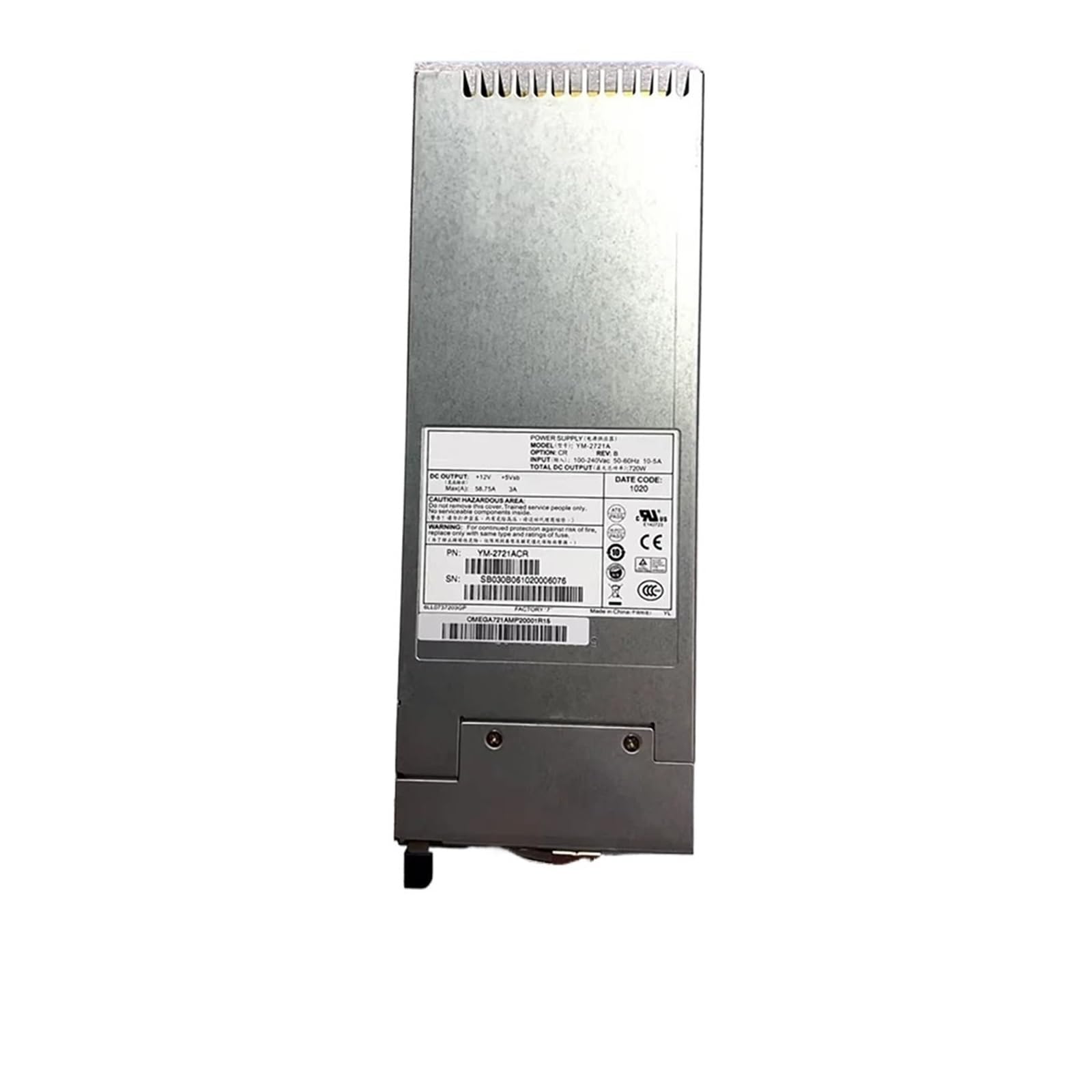 BRODEFUP Power Supply 3Y YM-2721A 720W