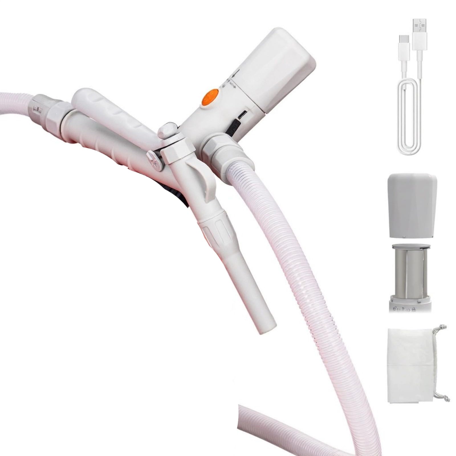 Ventilateur électrique avec commande manuelle pour eau au charbon