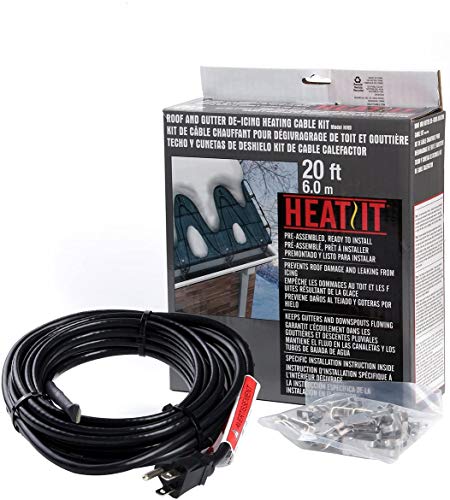 Heatit Hird 200 Feet 5 Watts Per Foot Roof & Gutter Snow De-Icing Cable #TOP18