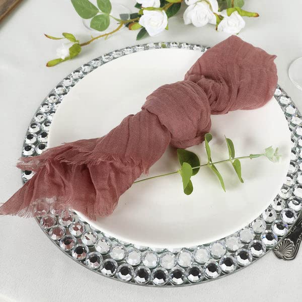 Servilletas de Tela Pack de 5 24x19 in Mauve miniatura 2