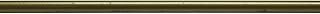 3/8" Solid Steel Rod with Antique Brass Finish - 48" Length - Cut to Size